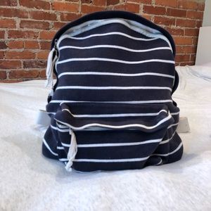 Striped Backpack
